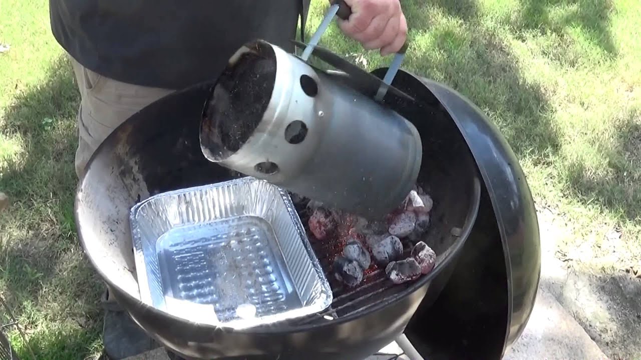 smoke weber grill