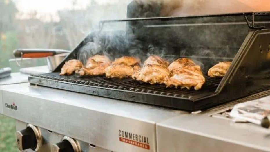 indirect grilling chicken