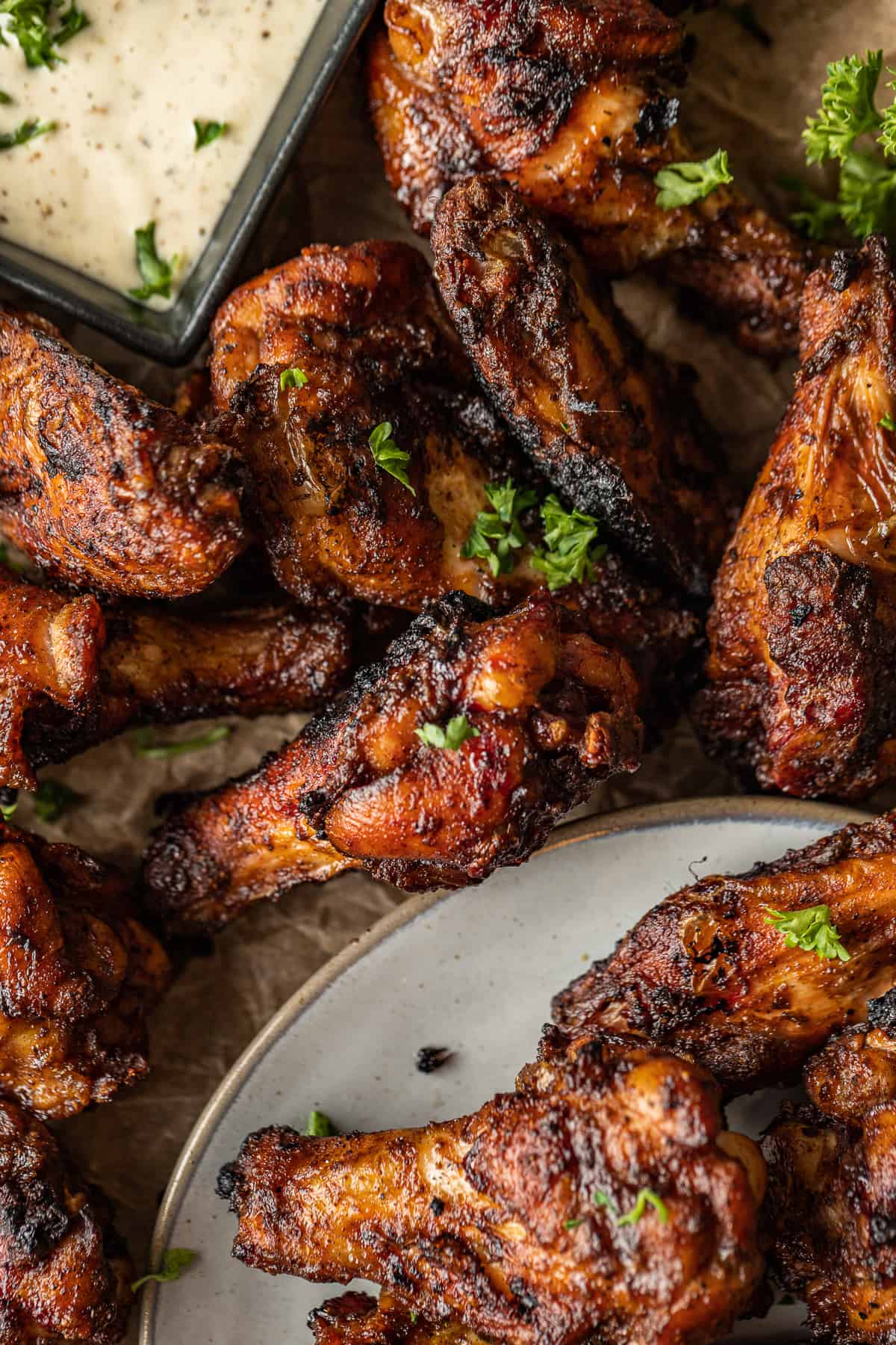 Paleo smoked chicken wings recipe