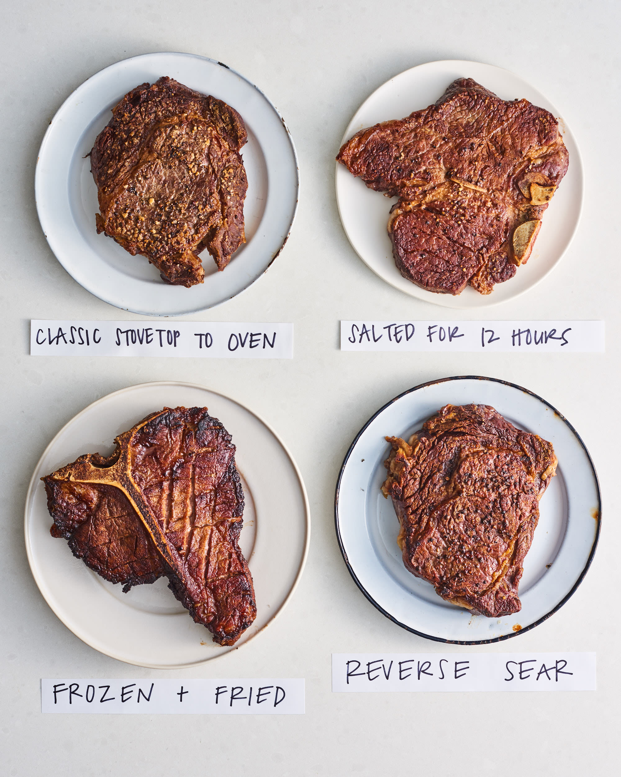 Steak cooking techniques