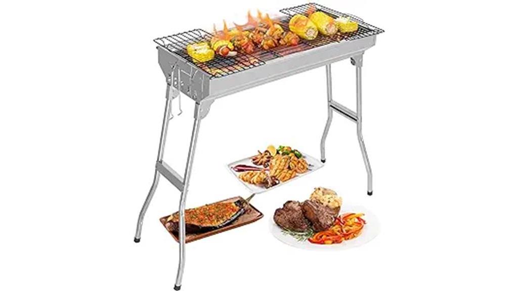 compact and versatile grilling