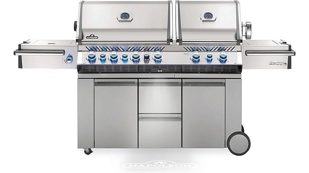 high performance grill with impressive features