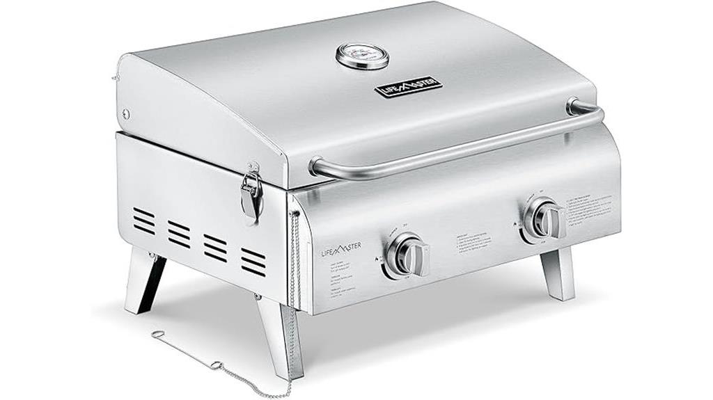 lifemaster portable grill review compact versatile and convenient